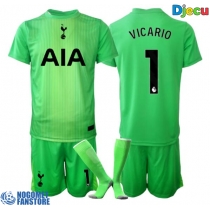 Tottenham Hotspur Guglielmo Vicario #1 Golmanski Domaci Dres za djecu 2025-26 Kratak Rukav (+ Kratke hlače)